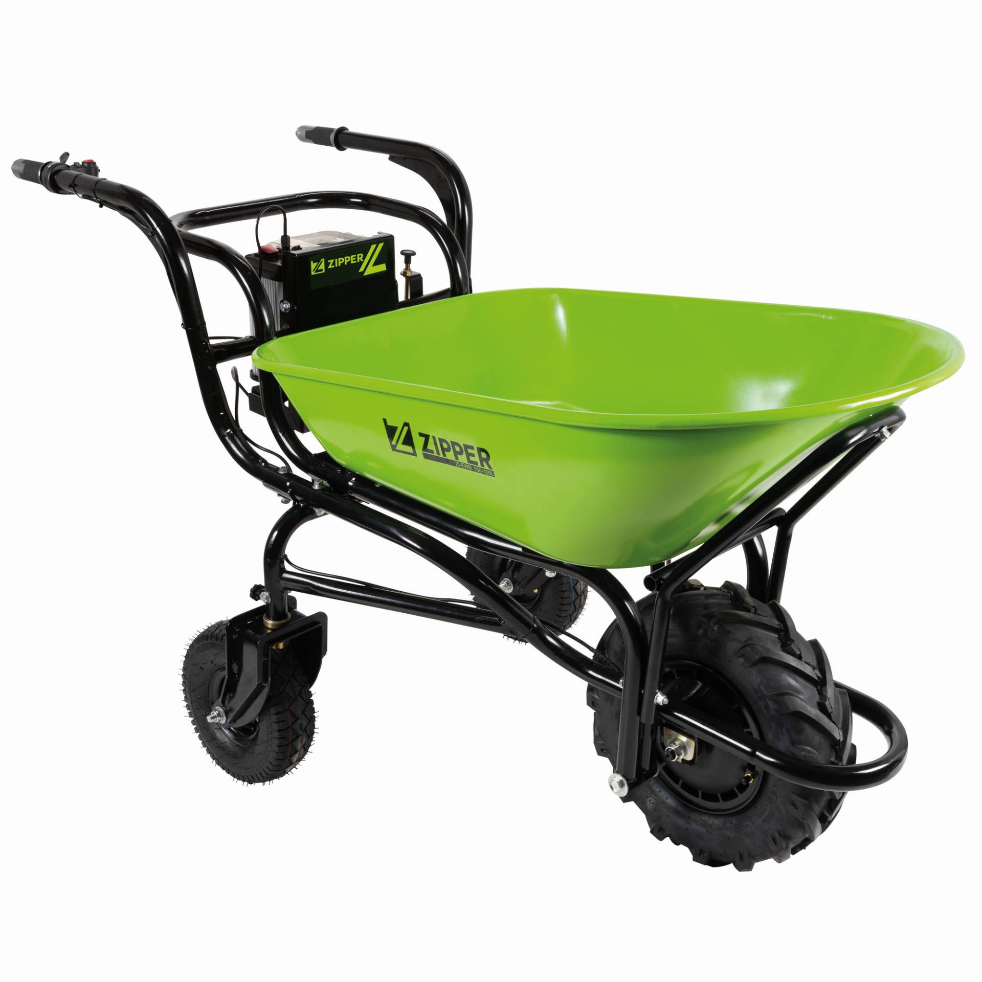 Zipper Elektrische Schubkarre 'ZI-EWB150-100l' 40 V / 6 Ah inklusive Akku und Ladegerät Zipper Elektrische Schubkarre 'ZI-EWB150-100l' 40 V / 6 Ah inklusive Akku und Ladegerät von Zipper