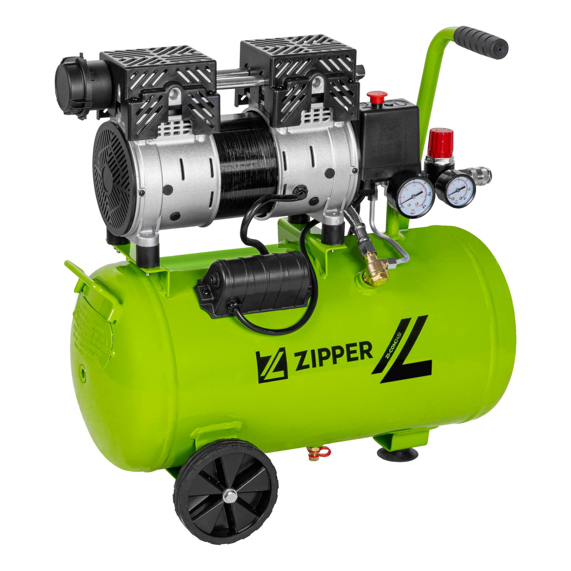 Zipper Kompressor 'ZI-COM24SI' 8 bar, 126 l/min Zipper Kompressor 'ZI-COM24SI' 8 bar, 126 l/min von Zipper
