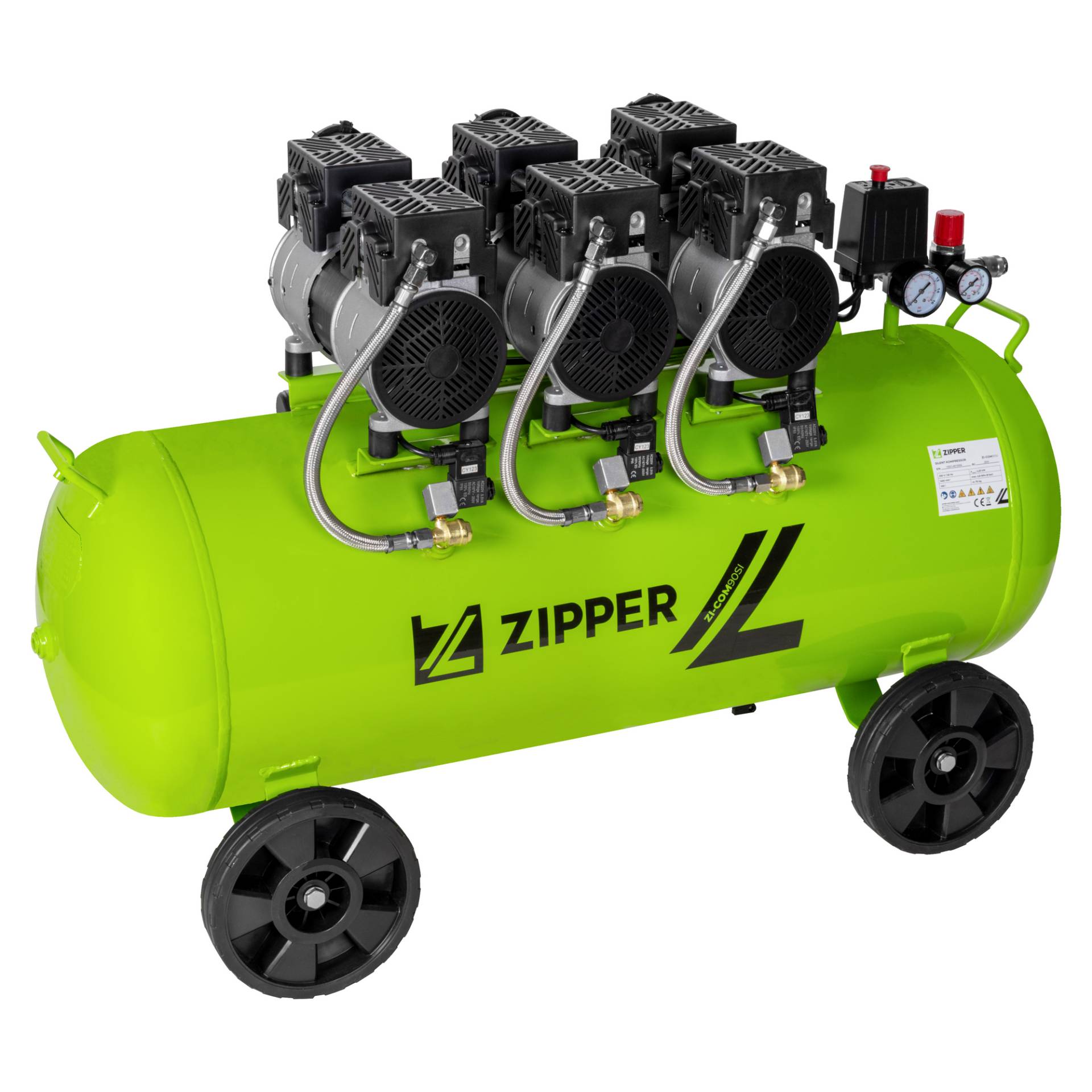 Zipper Kompressor 'ZI-COM90SI' 8 bar, 378 l/min Zipper Kompressor 'ZI-COM90SI' 8 bar, 378 l/min von Zipper