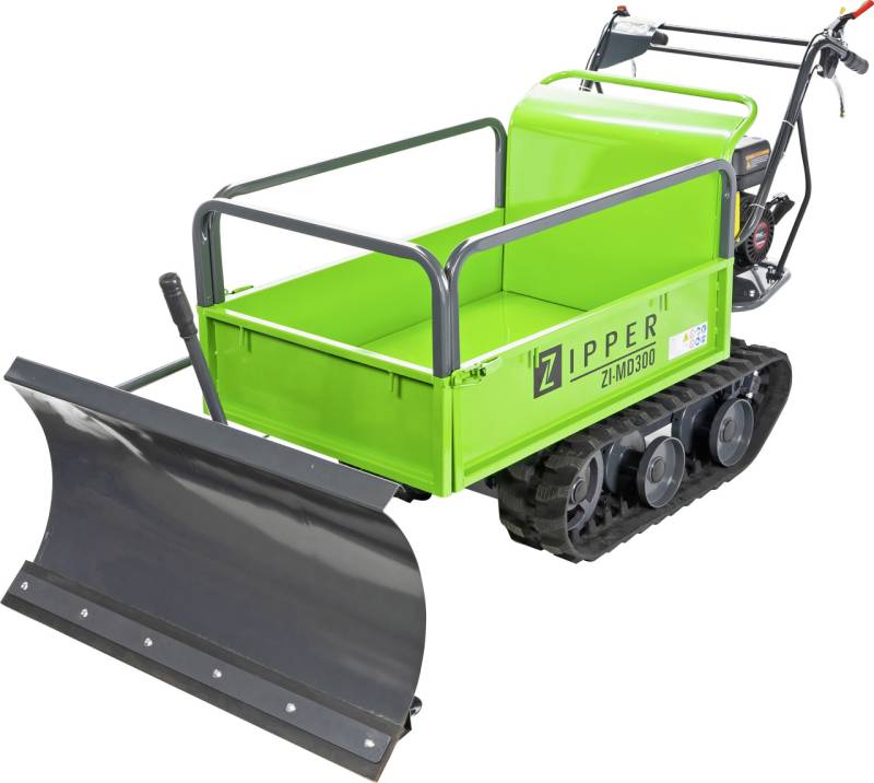 Zipper Miniraupendumper ZI-MD300 4,1 kW inkl. Schneeschild von Zipper