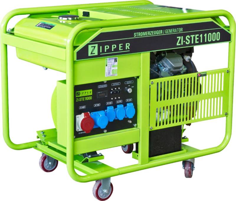 Zipper Stromerzeuger ZI-STE11000 14500 W Benzin von Zipper
