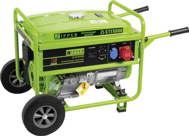 Zipper Stromerzeuger ZI-STE5500 8500 W Benzin von Zipper