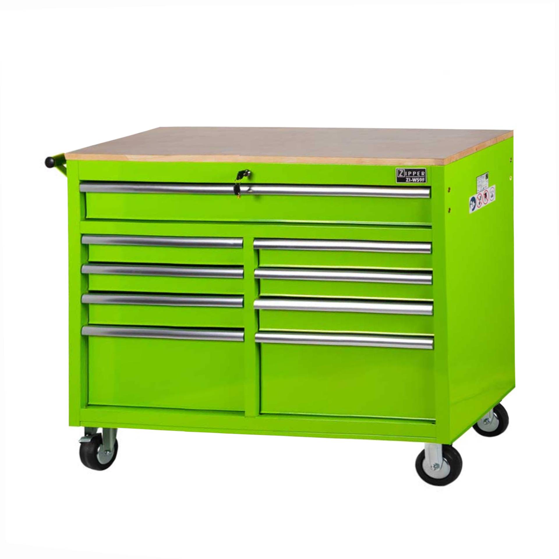 Zipper Werkstattwagen 'ZI-WS9F' mit 9 Schubfächern 118 x 45,7 x 94 cm Zipper Werkstattwagen 'ZI-WS9F' mit 9 Schubfächern 118 x 45,7 x 94 cm von Zipper
