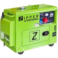 Zipper ZI-STE7500DSH Stromerzeuger 6.5kW 230 V, 400V 153kg 4600W von Zipper