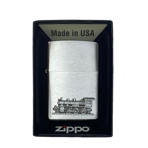 Chrom gebürstet Emblem Locomotive 2007833 von Zippo