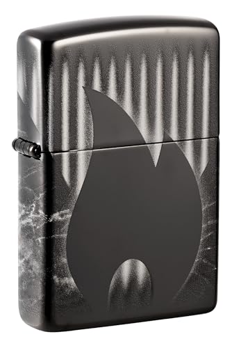 Zippo Sturmfeuerzeug - Flame Logo Stone, High Polish Black, Photo Image 360° - Nachfüllbar - Wiederverwendbar - Windfestes Design - Geschenkbox - Made in USA Zippo Sturmfeuerzeug - Flame Logo Stone, High Polish Black, Photo Image 360° - Nachfüllbar - Wiederverwendbar - Windfestes Design - Geschenkbox - Made in USA von Zippo