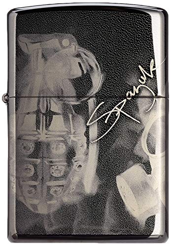 ZIPPO – Sturmfeuerzeug, Spazuk Grenade, 360° Photo Image, High Polish Black, nachfüllbar, in hochwertiger Geschenkbox von Zippo