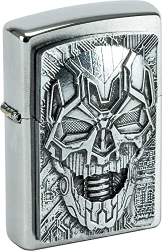 ZIPPO Chrom Geb. Plakette Trick Technik Skull 2007759 Feuerzeug Benzin Transformer ZIPPO Chrom Geb. Plakette Trick Technik Skull 2007759 Feuerzeug Benzin Transformer von Zippo