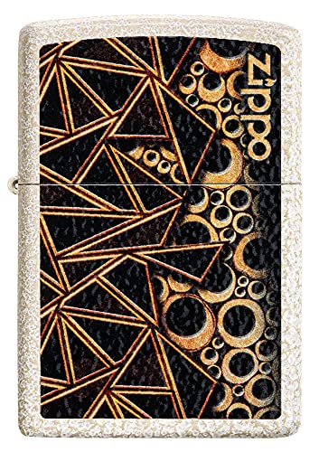 Zippo - Cracked and Depth, Color Image -Mercury Glass - Sturmfeuerzeug, nachfüllbar, in hochwertiger Geschenkbox, 49181-085665, Einheitsgröße von Zippo