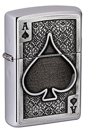 ZIPPO chrom gebuerstet Ace of Spades 60005876 ZIPPO chrom gebuerstet Ace of Spades 60005876 von Zippo