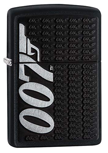 Zippo, James Bond-Feuerzeug, offizielles Lizenzprodukt, windsicher, langlebig M Schwarz, matt Zippo, James Bond-Feuerzeug, offizielles Lizenzprodukt, windsicher, langlebig M Schwarz, matt von Zippo