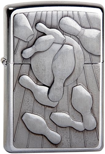 Zippo Feuerzeug, Edelstahloptik von Zippo