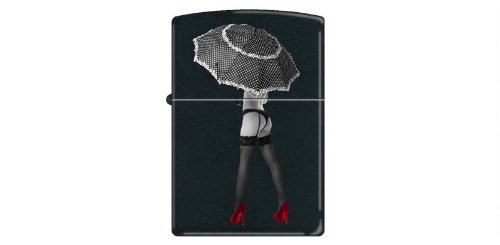 Zippo 2.003.909 Feuerzeug Red Shoe 2 Black Matte von Zippo