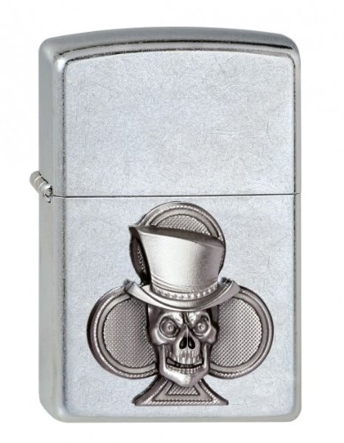 Zippo 2002842 Feuerzeug 207 Club Skull 3D von Zippo