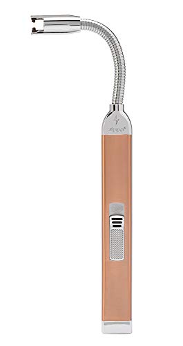 Zippo 2006828 Rechargable Candle Lighter FlexNeck-Rose Gold Feuerzeug, Aluminium, Cranberry von Zippo