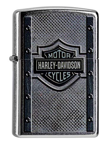 Zippo 60000099 Harley Davidson Metal Feuerzeug, Messing von Zippo