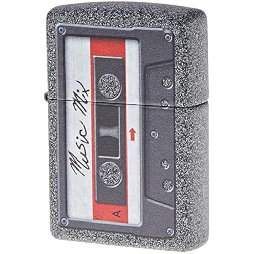 Zippo 60002021 PL Tape Feuerzeug, Messing, Edelstahloptik, 1 x 3,5 x 5,5 cm von Zippo
