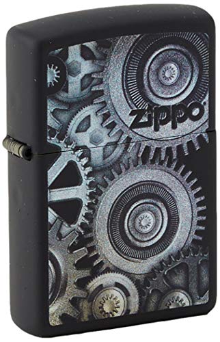 Zippo 60004376 Feuerzeuge, Messing, Mattschwarz von Zippo