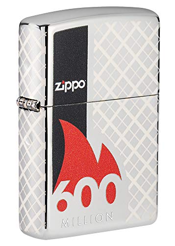 Zippo 600th Million Lighter Commemorative Lighter-600th Limited Edition, Chrom, Pocket Size von Zippo