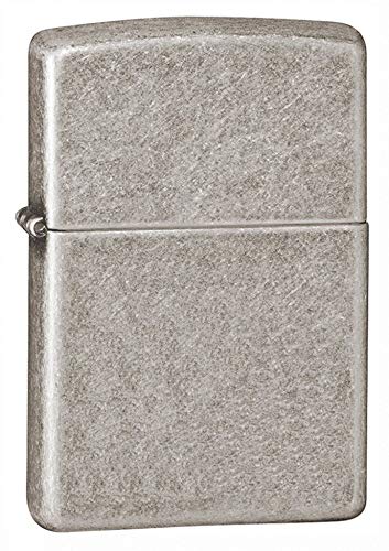 Zippo Unisex Armor Feuerzeug, Antique Silver Plate, Einheitsgröße von Zippo