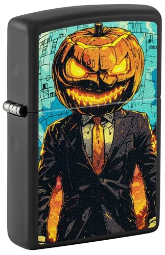 Zippo Sturmfeuerzeug - Mister Pumpkin, Black Matte, Color Image - Nachfüllbar - Wiederverwendbar - Windfestes Design - Geschenkbox - Made in USA Zippo Sturmfeuerzeug - Mister Pumpkin, Black Matte, Color Image - Nachfüllbar - Wiederverwendbar - Windfestes Design - Geschenkbox - Made in USA von Zippo