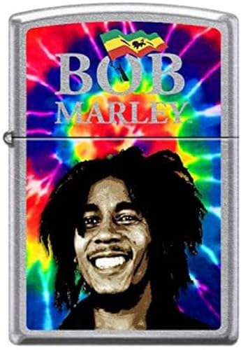 Zippo Bob Marley Feuerzeug, Messing, Street Chrome, Einheitsgröße von Zippo