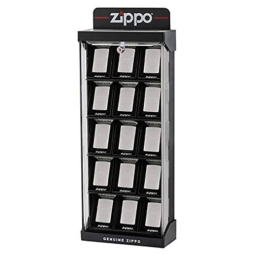 Zippo Display/Vitrine ohne Zippos und ohne Kulli für 15 Stück von Zippo