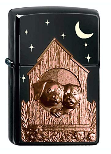 Zippo Dog House Emblem - Ebony - Limited Edition xxx/1000 von Zippo