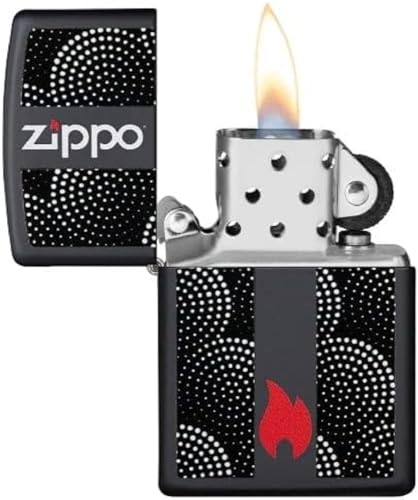 Zippo Feuerzeug, Messing, satiniertes Chrom, Einheitsgröße von Zippo