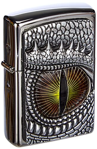 Zippo Feuerzeug 2002539 Dragon Eye Emblem Benzinfeuerzeug, Messing von Zippo