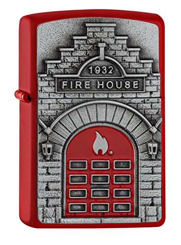 Zippo FIRE House - Red Matte - Spring 2017 Feuerzeug, Chrom, Silber, 5.8 x 3.8 x 2 cm Zippo FIRE House - Red Matte - Spring 2017 Feuerzeug, Chrom, Silber, 5.8 x 3.8 x 2 cm von Zippo