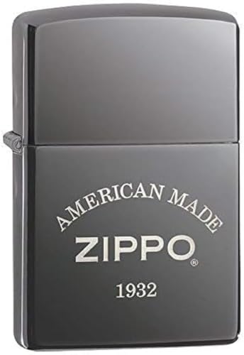 Zippo Feuerzeug, Messing, Grau, 5.5 x 3.5 x 1 cm von Zippo