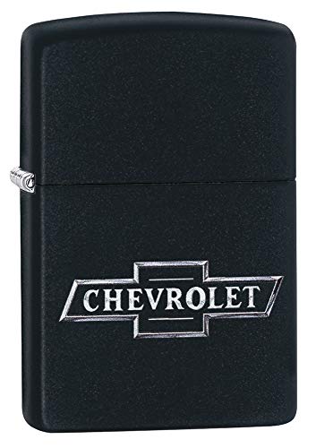 Zippo – Sturmfeuerzeug, Chevy, Color Image, Black Matte, nachfüllbar, in hochwertiger Geschenkbox von Zippo