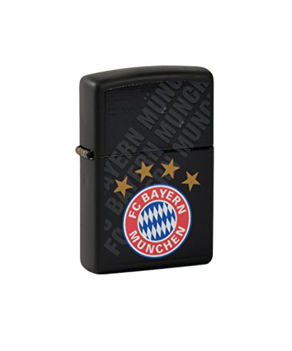 Zippo Feuerzeug FC Bayern München black matte von Zippo