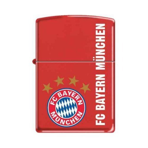 Zippo Feuerzeug FC Bayern München red matte von Zippo