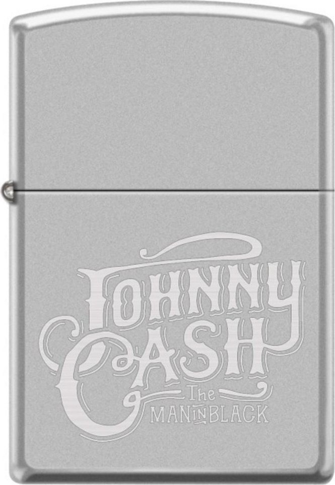 Zippo Feuerzeug Johnny Cash Ring of Fire American Rebel Sturmfeuerzeug von Zippo