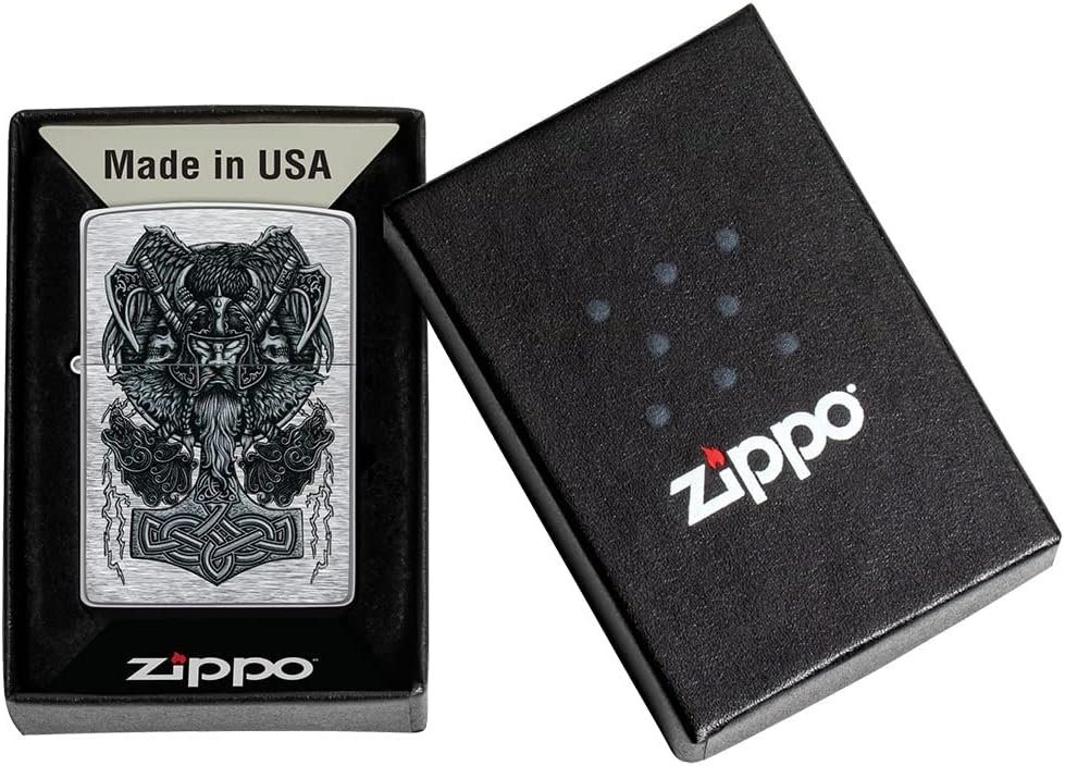 Zippo Feuerzeug ZIPPO Thor Hammer Viking Wikinger Feuerzeug Sturmfeuerzeug von Zippo