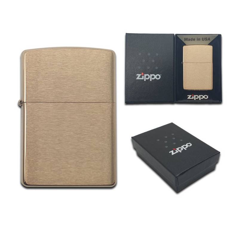 Zippo Feuerzeug Zippo Classic Feuerzeuge Benzinfeuerzeug Zeitlos Geschenk Box, Zeitloses Design trifft Qualität. von Zippo
