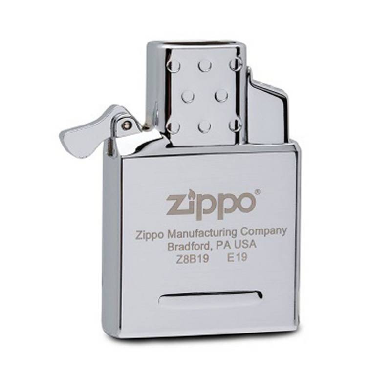 Zippo Feuerzeug Zippo Gaseinsatz für Benzinfeuerzeug Gas Wechseleinsatz, Wechseleinsatz für Sturmflamme, Jet Flame, Single oder Double Flame von Zippo