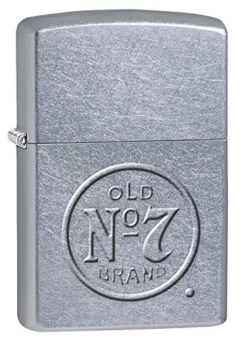 Zippo Jack Daniels-Street Chrome-Spring 2017 Feuerzeug, Silber, 5.8 x 3.8 x 2 cm von Zippo