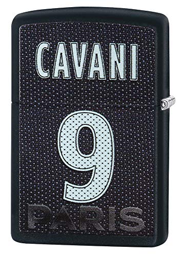 Zippo PSG Black Jersey/Cavani P12395 von Zippo