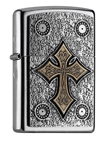 Zippo Sturmfeuerzeug 2004752 EMBLEM-LIGHTER WITH CELTIC CROSS von Zippo