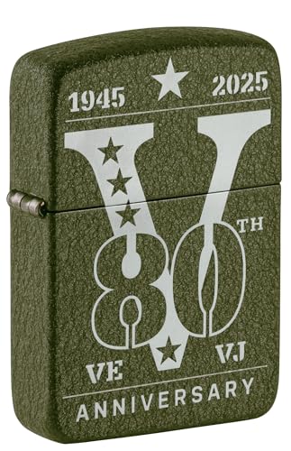 Zippo Sturmfeuerzeug - 80th Anniversary, Laser Engrave - Nachfüllbar - Wiederverwendbar - Windfestes Design - Geschenkbox - Made in USA Zippo Sturmfeuerzeug - 80th Anniversary, Laser Engrave - Nachfüllbar - Wiederverwendbar - Windfestes Design - Geschenkbox - Made in USA von Zippo