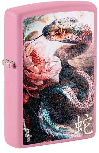Zippo Sturmfeuerzeug - Animals - Mazzi, Pink Matte, Color Image - Nachfüllbar - Wiederverwendbar - Windfestes Design - Geschenkbox - Made in USA Zippo Sturmfeuerzeug - Animals - Mazzi, Pink Matte, Color Image - Nachfüllbar - Wiederverwendbar - Windfestes Design - Geschenkbox - Made in USA von Zippo