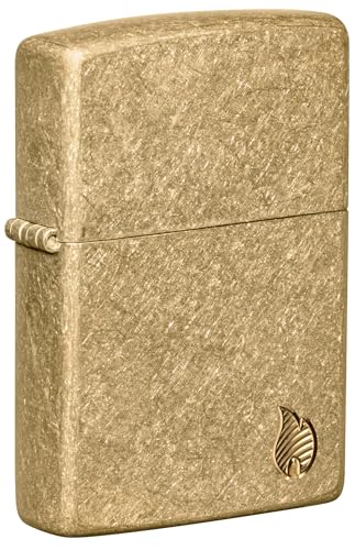 Zippo Sturmfeuerzeug - Armor Series Flame - Nachfüllbar- Geschenkbox - Metall - Made in USA von Zippo
