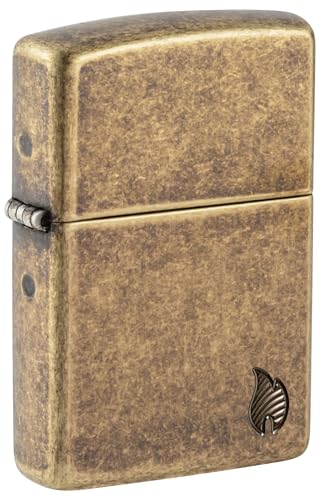 Zippo Sturmfeuerzeug - Armor Series Flame - Nachfüllbar- Geschenkbox - Metall - Made in USA von Zippo