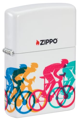Zippo Sturmfeuerzeug - Bicycle Race, 540°, Color Image - Nachfüllbar - Wiederverwendbar - Windfestes Design - Geschenkbox - Made in USA Zippo Sturmfeuerzeug - Bicycle Race, 540°, Color Image - Nachfüllbar - Wiederverwendbar - Windfestes Design - Geschenkbox - Made in USA von Zippo