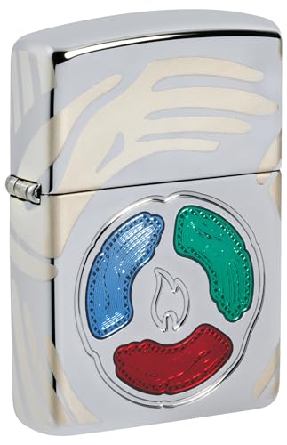Zippo Sturmfeuerzeug - Collectible of The Year 2025, Armor High Polish Chrome, Deep Carve/3 Epoxy/Laser 360° - Nachfüllbar - Wiederverwendbar - Windfestes Design - Geschenkbox - Made in USA Zippo Sturmfeuerzeug - Collectible of The Year 2025, Armor High Polish Chrome, Deep Carve/3 Epoxy/Laser 360° - Nachfüllbar - Wiederverwendbar - Windfestes Design - Geschenkbox - Made in USA von Zippo