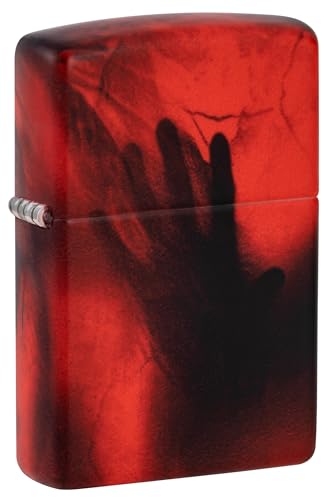 Zippo Sturmfeuerzeug - Creepy Skull and Hand Design - Nachfüllbar- Geschenkbox - Metall - Made in USA von Zippo