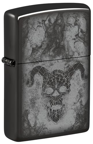 Zippo Sturmfeuerzeug - Devil, High Polish Black, Photo Image - Nachfüllbar - Wiederverwendbar - Windfestes Design - Geschenkbox - Made in USA von Zippo